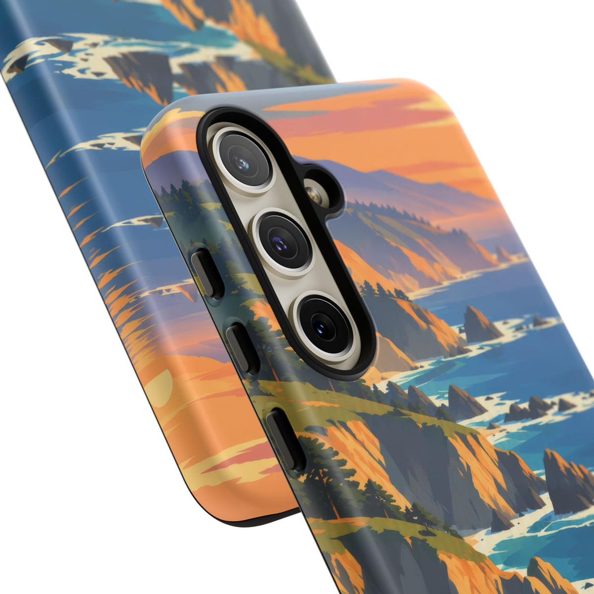 Big Sur — Cypress Coast Samsung Galaxy Tough Case
