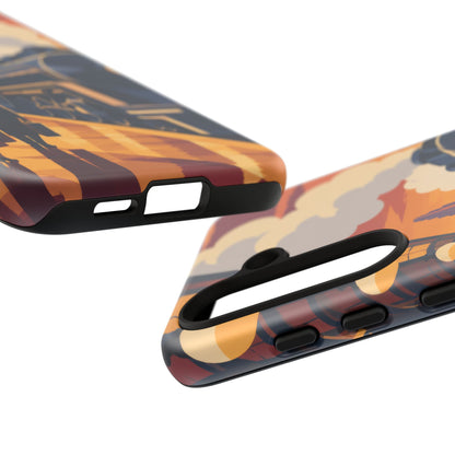 Travel by Train — Night Departure Samsung Galaxy Tough Case | train travel