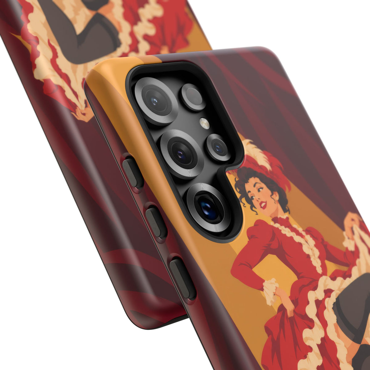 Moulin Rouge Dancer — Crimson Cabaret Samsung Galaxy Tough Case | cabaret dancer
