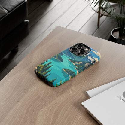 Cascades — Diablo Blue iPhone Tough Case