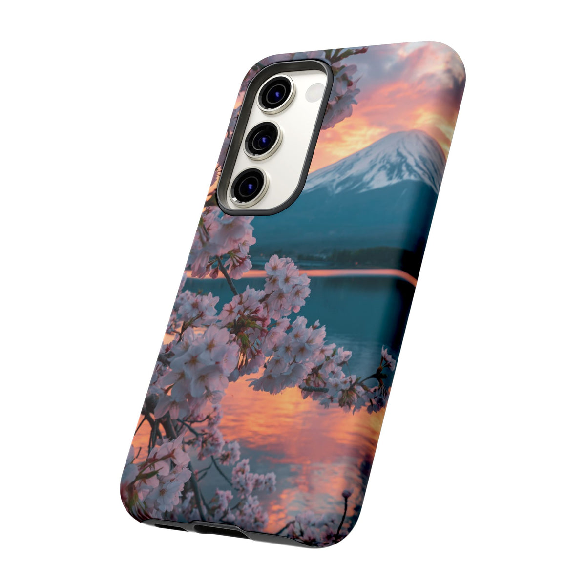 Fuji Petal Reflection Samsung Galaxy Tough Phone Case