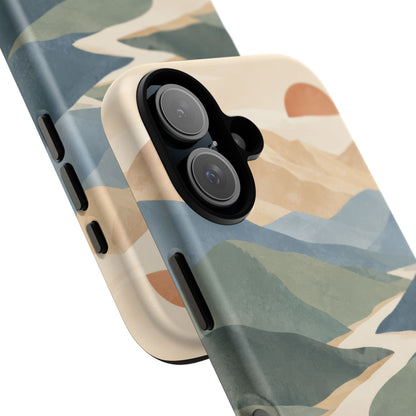 Quiet Pass iPhone Tough Case | mountain river