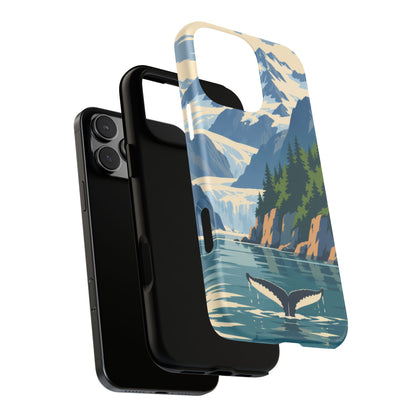 Glacier Bay — Fjord Silence iPhone Tough Case