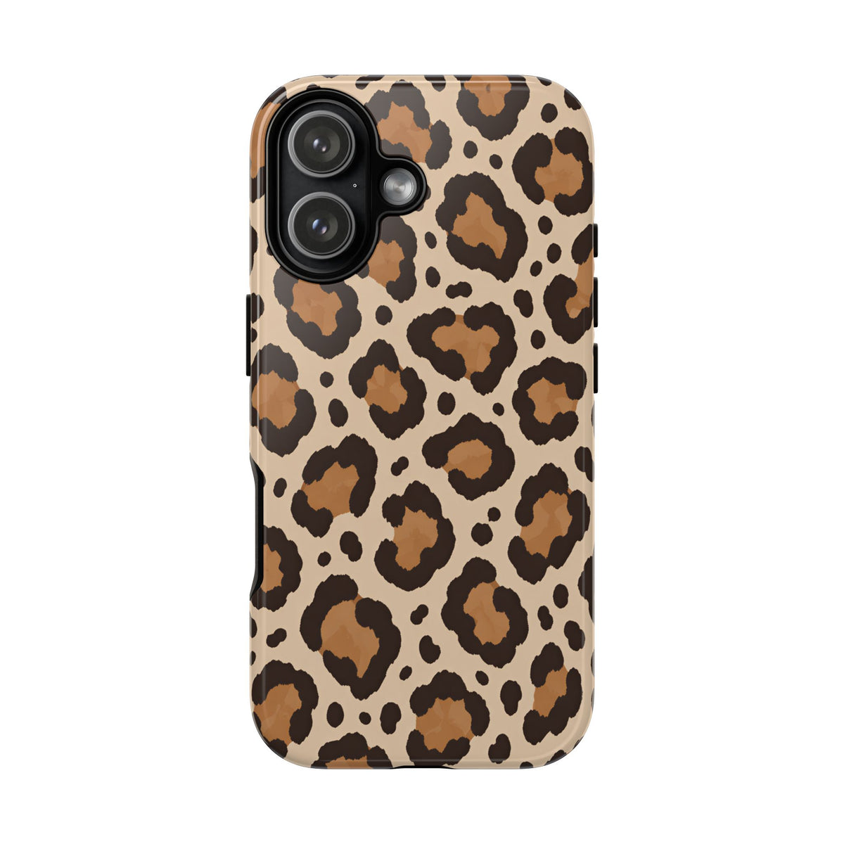 Leopard Print iPhone Tough Case | Cocoa Wildcat