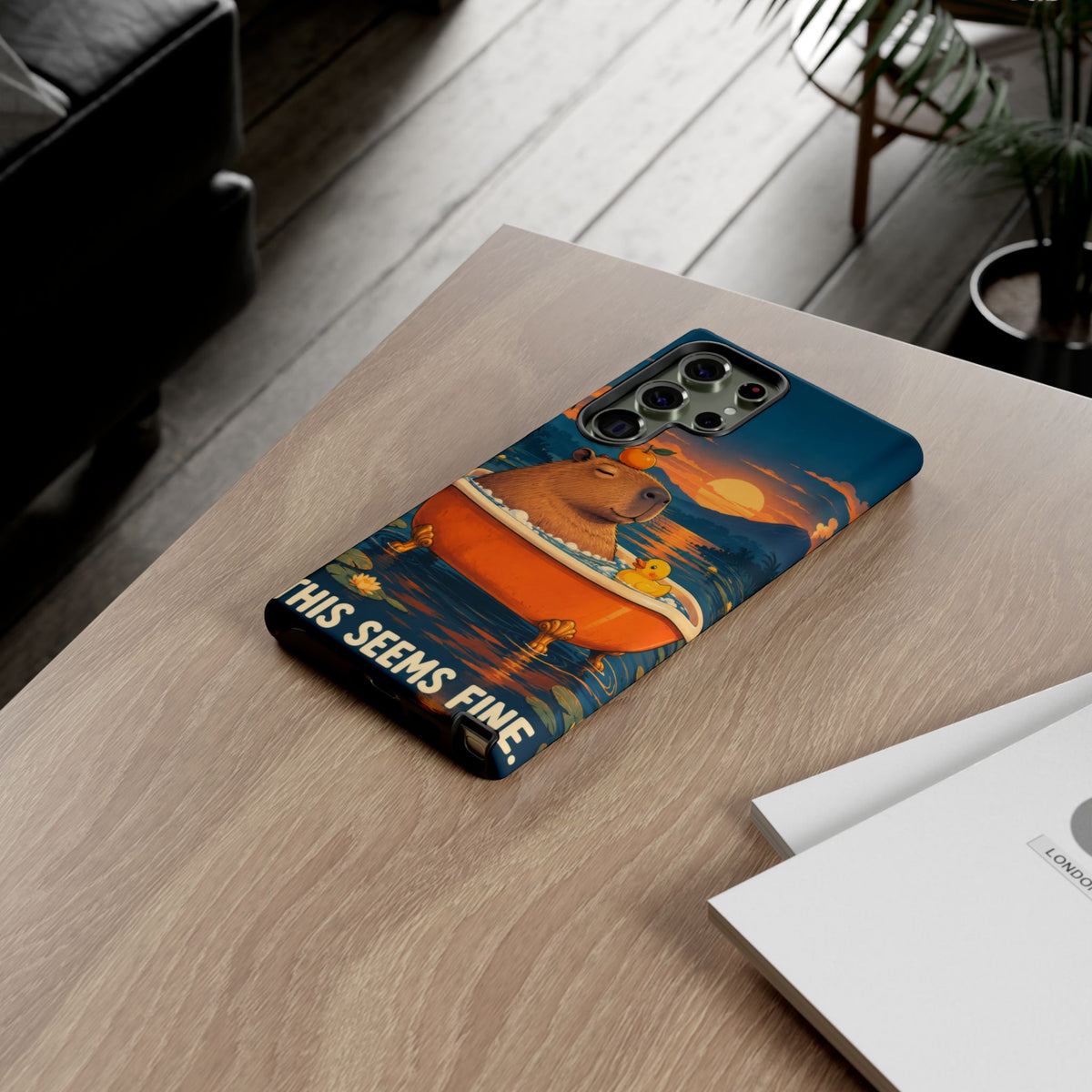 Minor Inconvenience Samsung Galaxy Tough Case | funny capybara