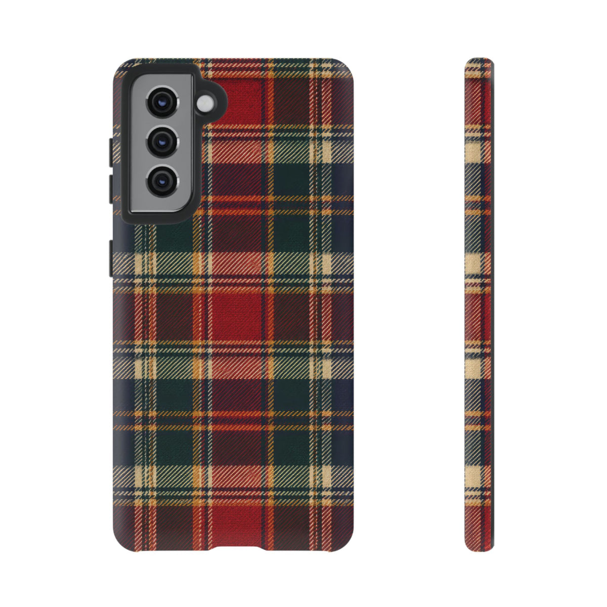 Highland Holiday Samsung Galaxy Tough Case | christmas plaid
