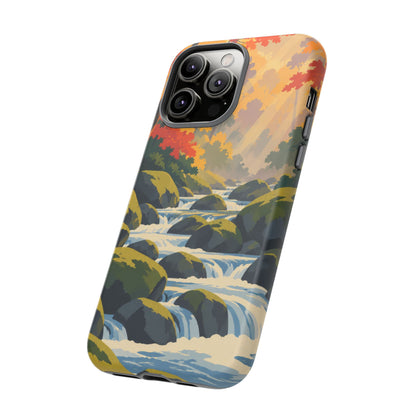 Great Smoky Mountains — Autumn Creek iPhone Tough Case