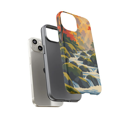 Great Smoky Mountains — Autumn Creek iPhone Tough Case