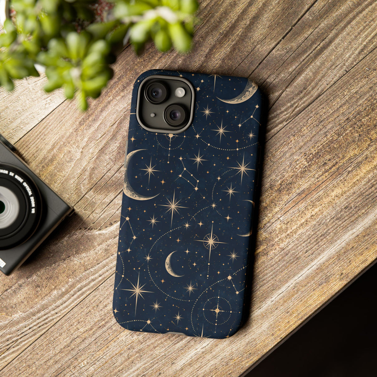 Celestial Moon iPhone Tough Case | Nocturne Atlas