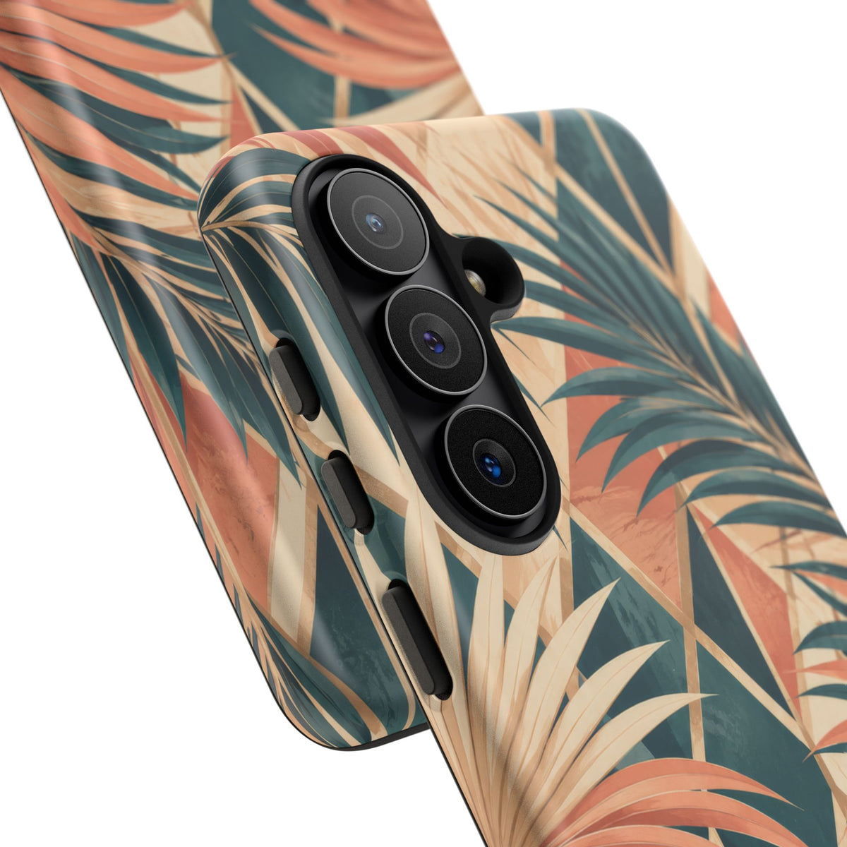 Coral Palm Pavilion Samsung Galaxy Tough Case | art deco