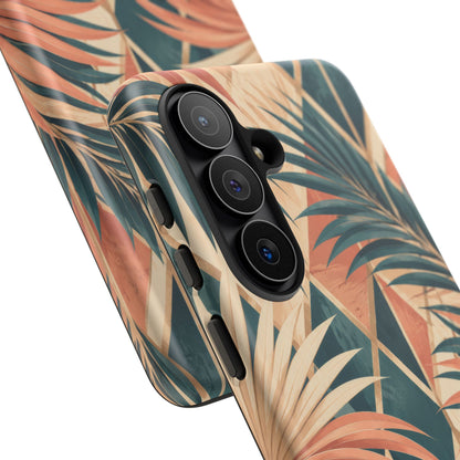Coral Palm Pavilion Samsung Galaxy Tough Case | art deco