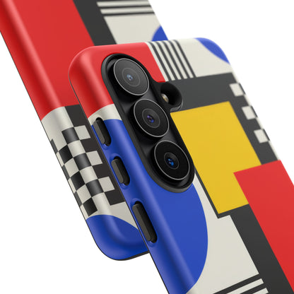 Primary Frequency Samsung Galaxy Tough Case | Primary Color Geometry