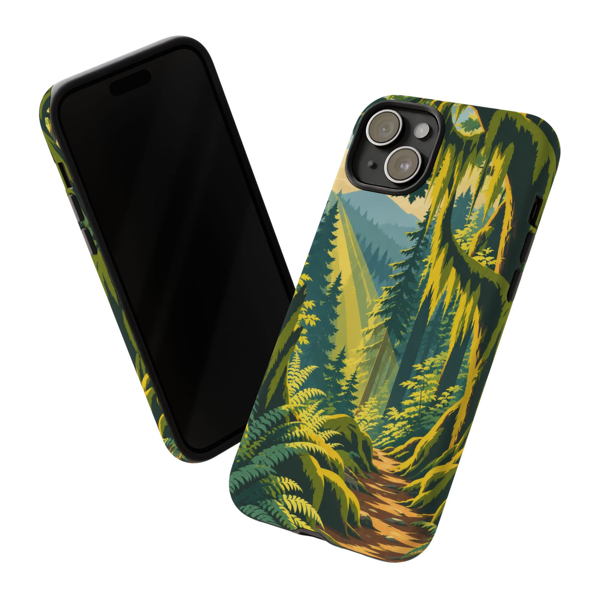 Hoh Rain Forest — Mosslight iPhone Tough Case