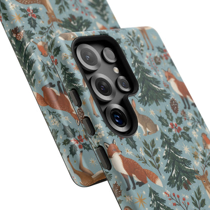 Winter Woodland Gathering Samsung Galaxy Tough Case | woodland christmas