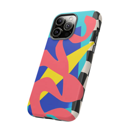 Cut Loose iPhone Tough Case | Retro Abstract Art
