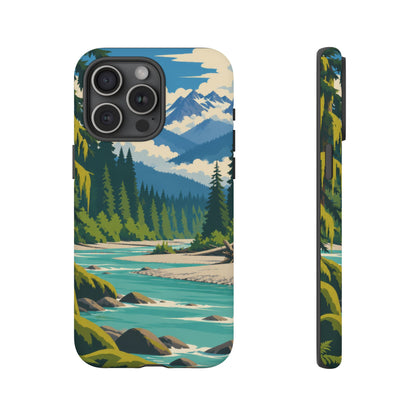 Hoh Rain Forest — Rivergreen iPhone Tough Case