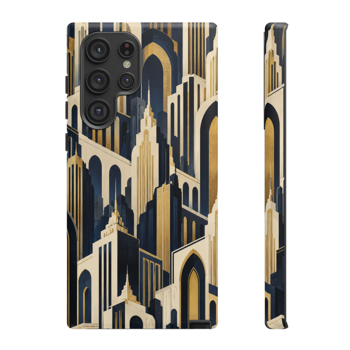 Midnight Metropolis Samsung Galaxy Tough Case | art deco