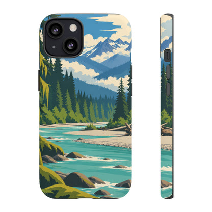 Hoh Rain Forest — Rivergreen iPhone Tough Case