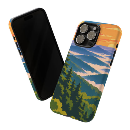 Great Smoky Mountains — Morning Veils iPhone Tough Case
