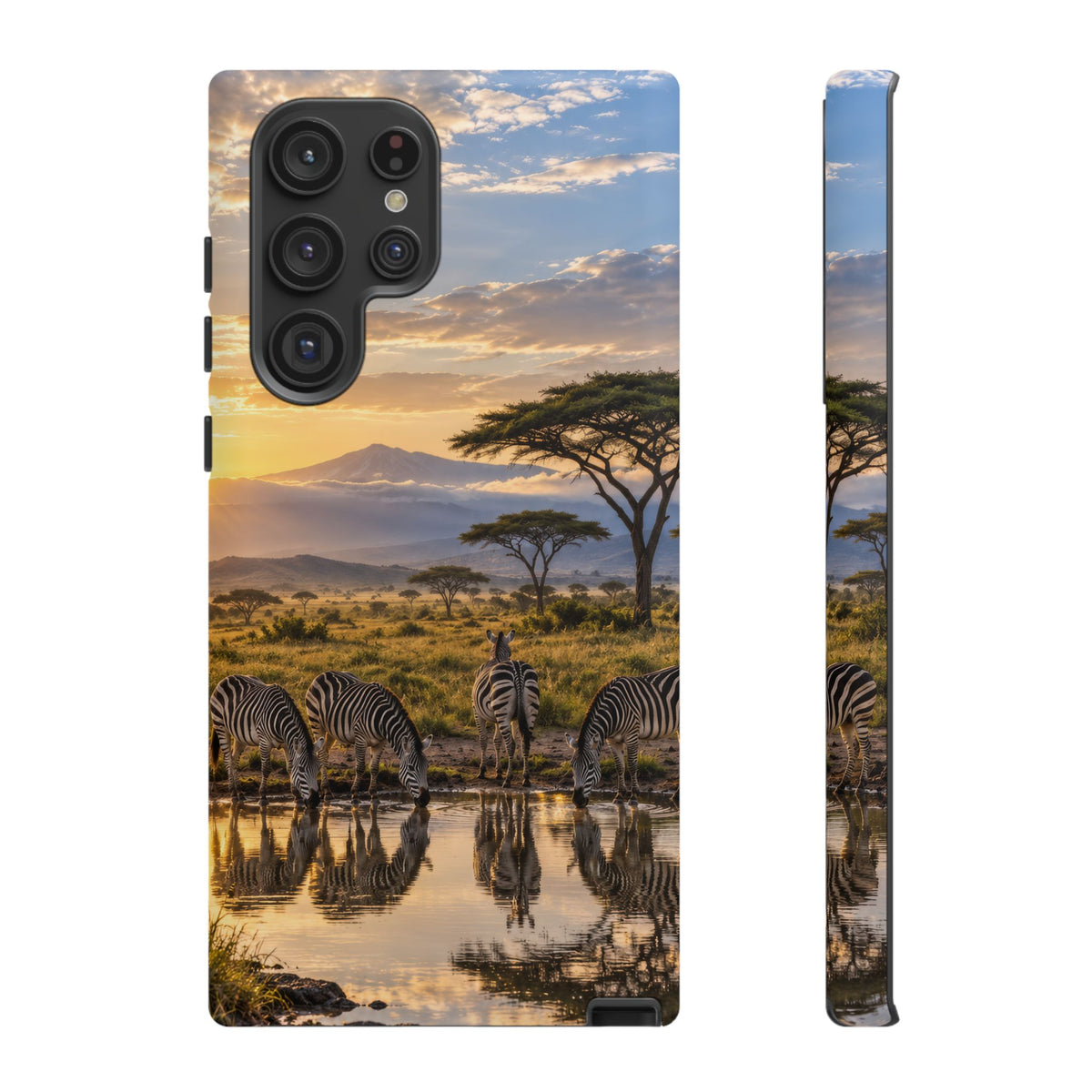 Zebra Water Mirror Samsung Galaxy Tough Case | zebra safari