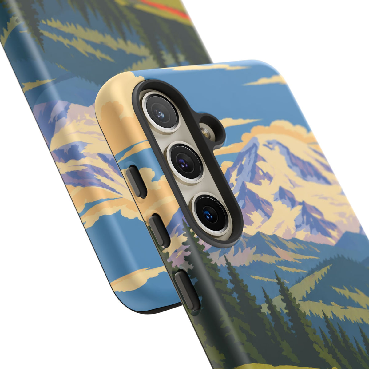 Mount Rainier — Meadow Radiance Samsung Galaxy Tough Case