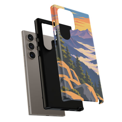 Misty Mountains — Amethyst Pass Samsung Galaxy Tough Case