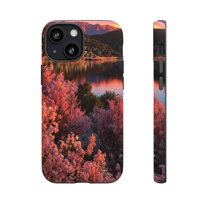 Alpine Bloom Lake iPhone Tough Phone Case