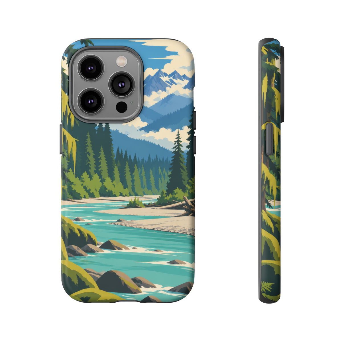 Hoh Rain Forest — Rivergreen iPhone Tough Case