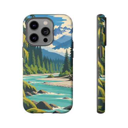 Hoh Rain Forest — Rivergreen iPhone Tough Case