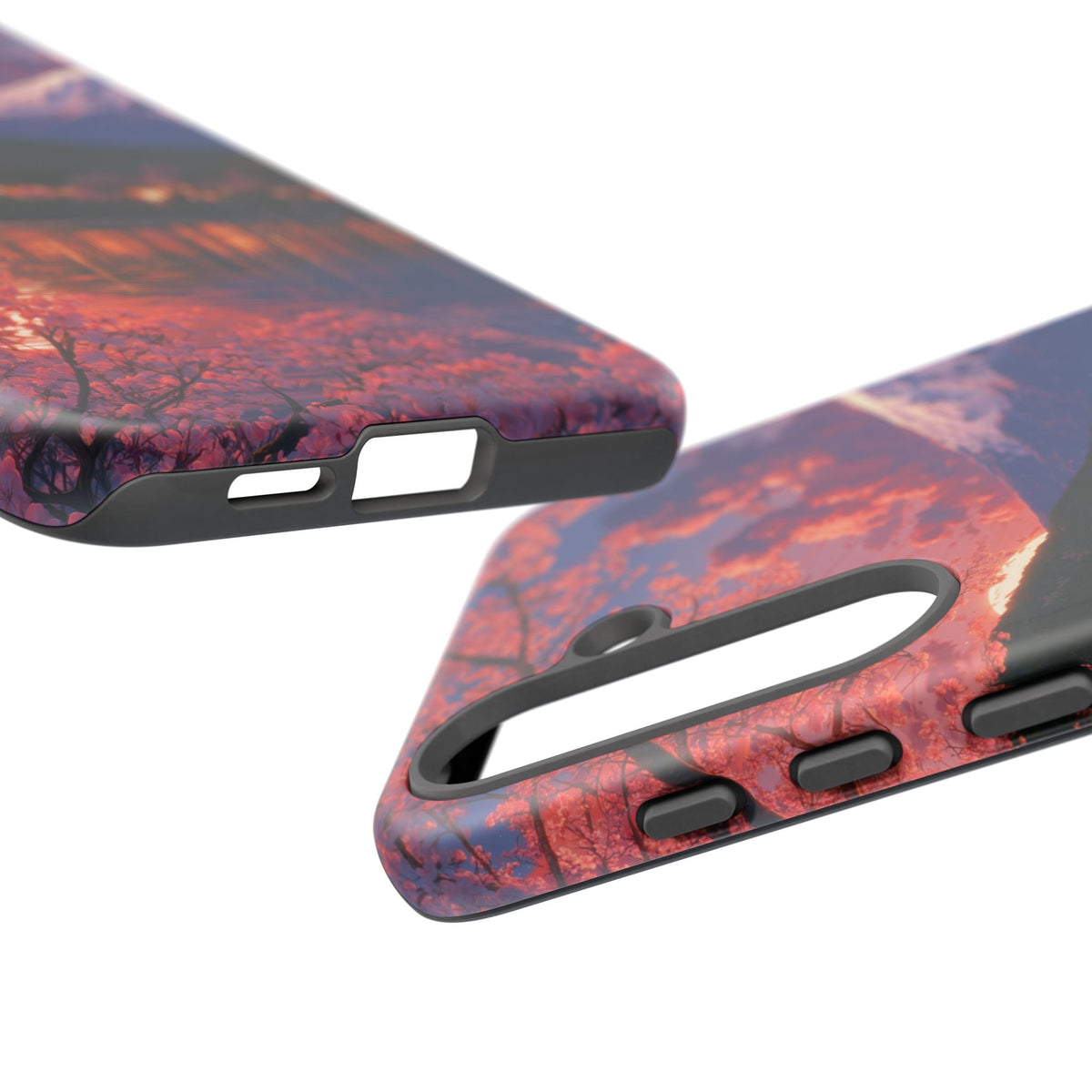 Sakura Lakeside Village Samsung Galaxy Tough Phone Case