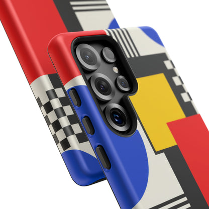 Primary Frequency Samsung Galaxy Tough Case | Primary Color Geometry