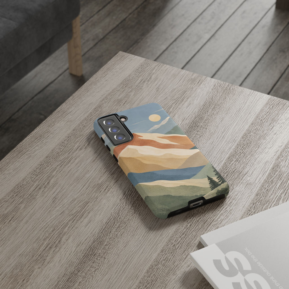 Sandstone Horizon Samsung Galaxy Tough Case | sandstone mountains