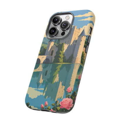 English Castle — Moat and Roses iPhone Tough Case