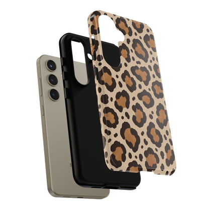 Leopard Print Samsung Galaxy Tough Case | Cocoa Wildcat