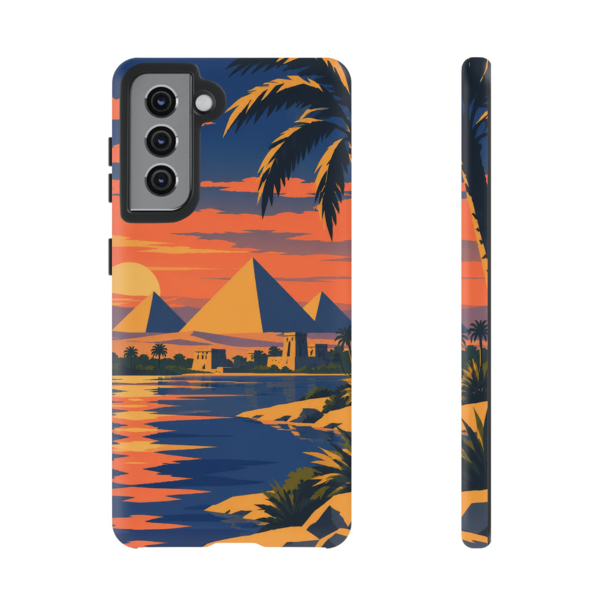 The Pyramids — Nile Dusk Samsung Galaxy Tough Case