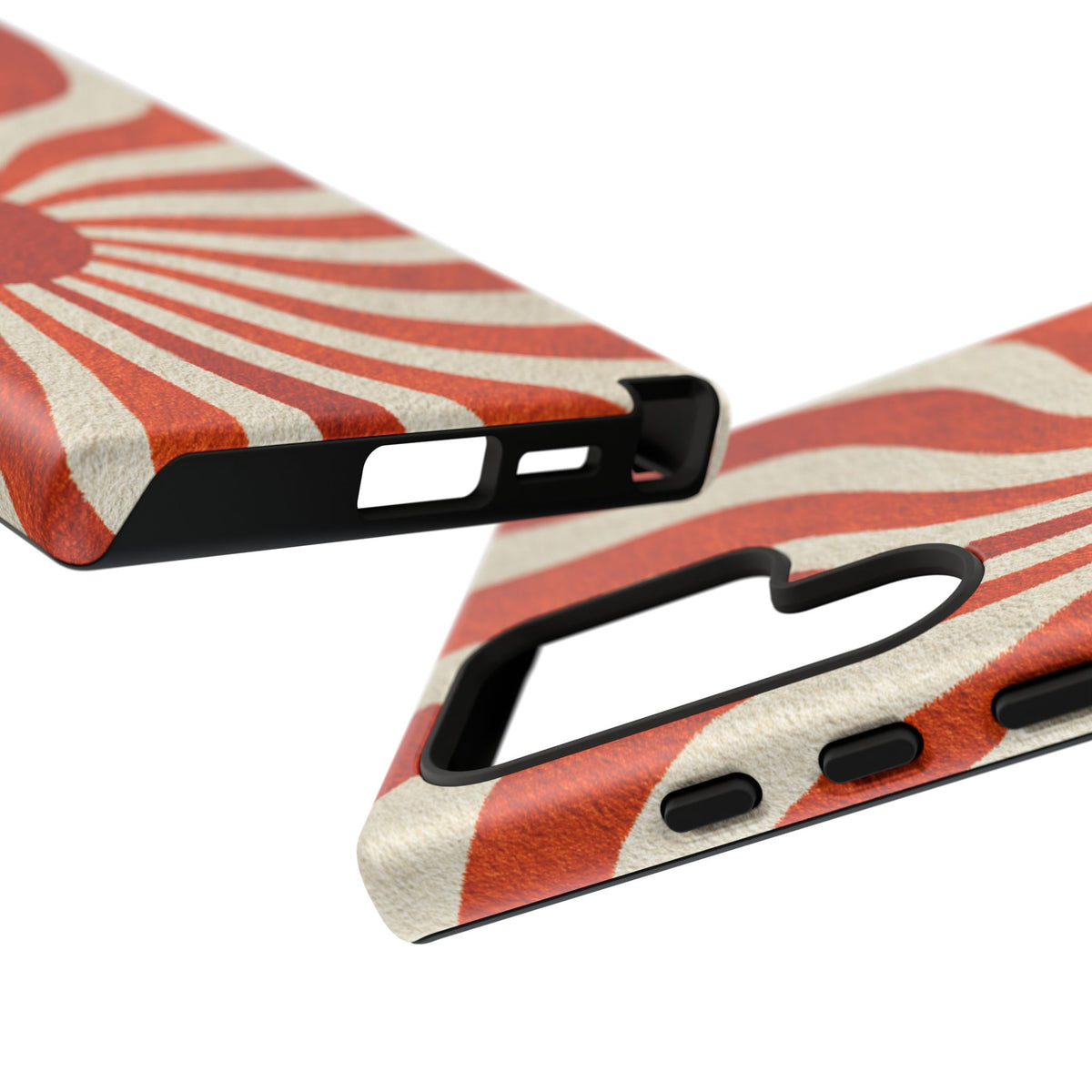 Terracotta Sunburst Samsung Galaxy Tough Phone Case
