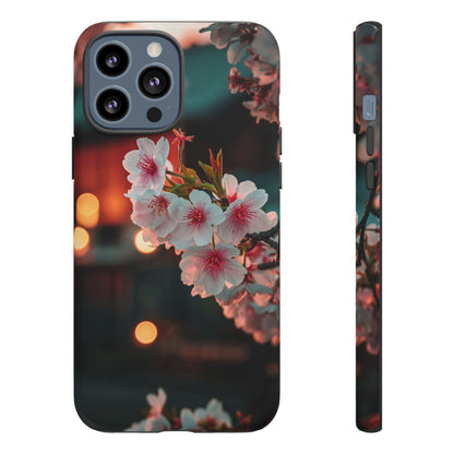 Kyoto Blossom Lanterns iPhone Tough Phone Case