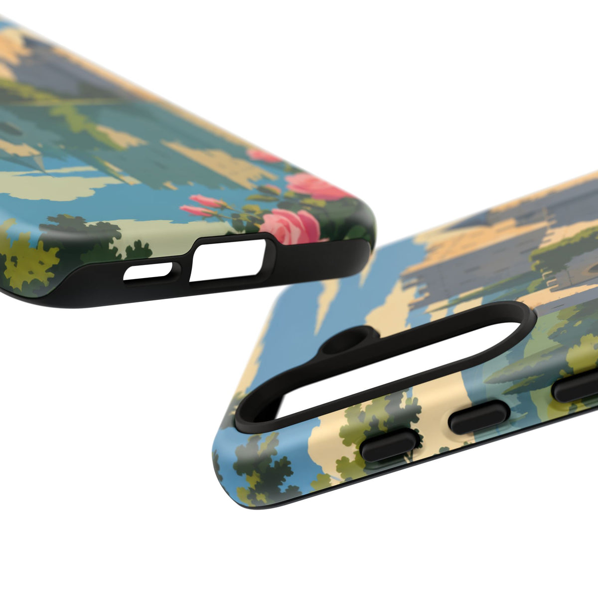 English Castle — Moat and Roses Samsung Galaxy Tough Case