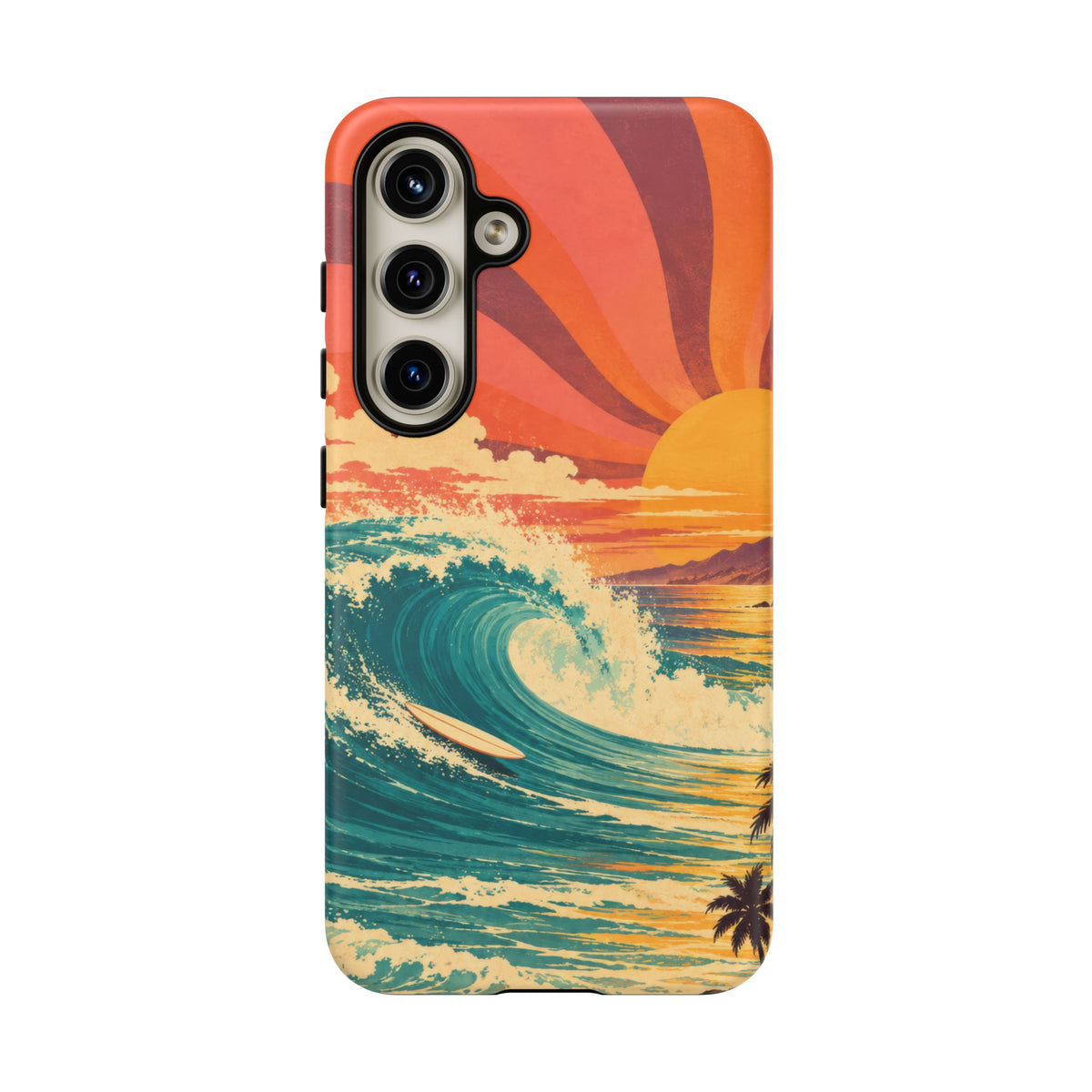 Pacific Daydream Samsung Galaxy Tough Case | vintage surf
