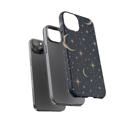 Celestial Moon iPhone Tough Case | Nocturne Atlas