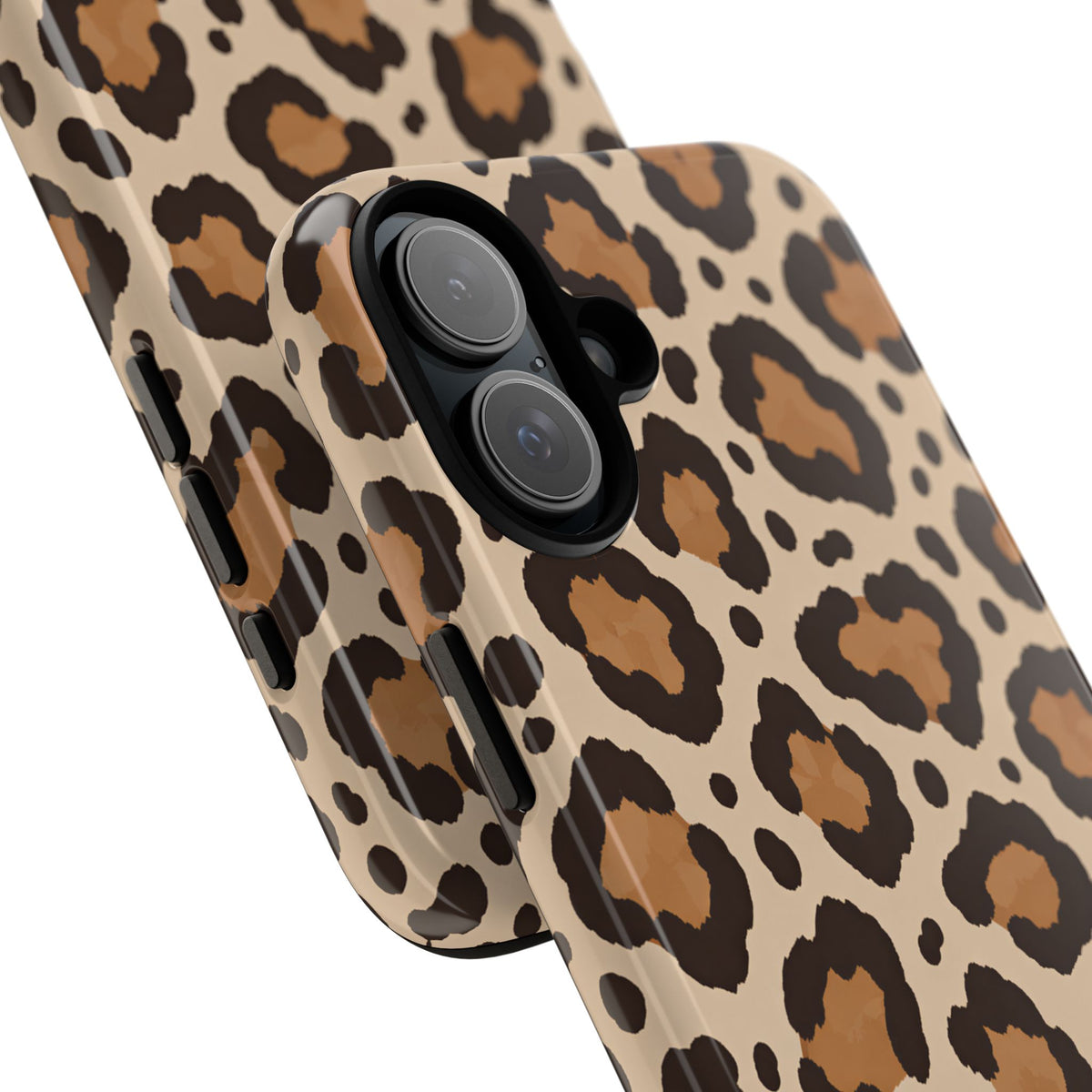 Leopard Print iPhone Tough Case | Cocoa Wildcat