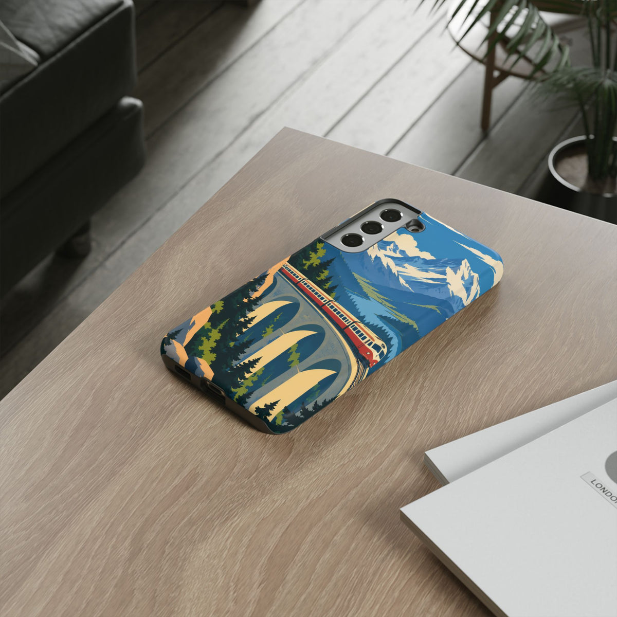 Travel by Train — Alpine Express Samsung Galaxy Tough Case | train travel