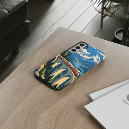 Travel by Train — Alpine Express Samsung Galaxy Tough Case | train travel