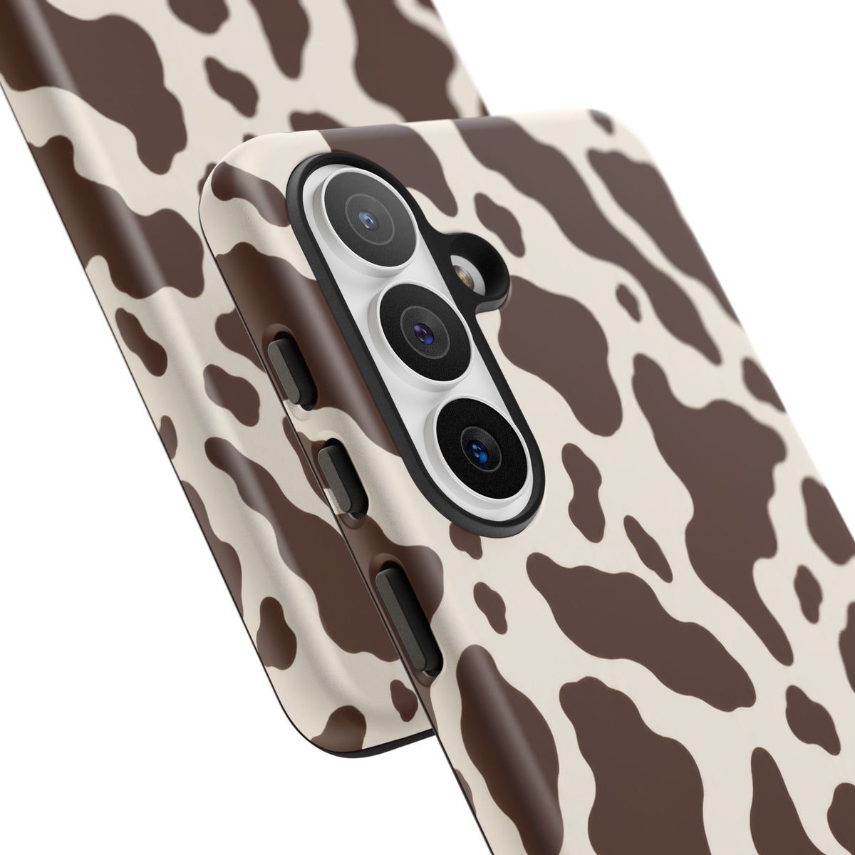 Cocoa Ranch Samsung Galaxy Tough Case | Brown Cow Print