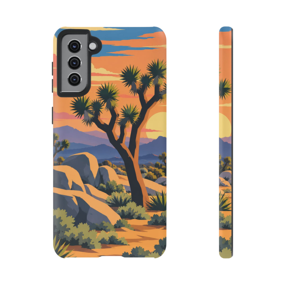 Joshua Tree — Desert Silhouettes Samsung Galaxy Tough Case
