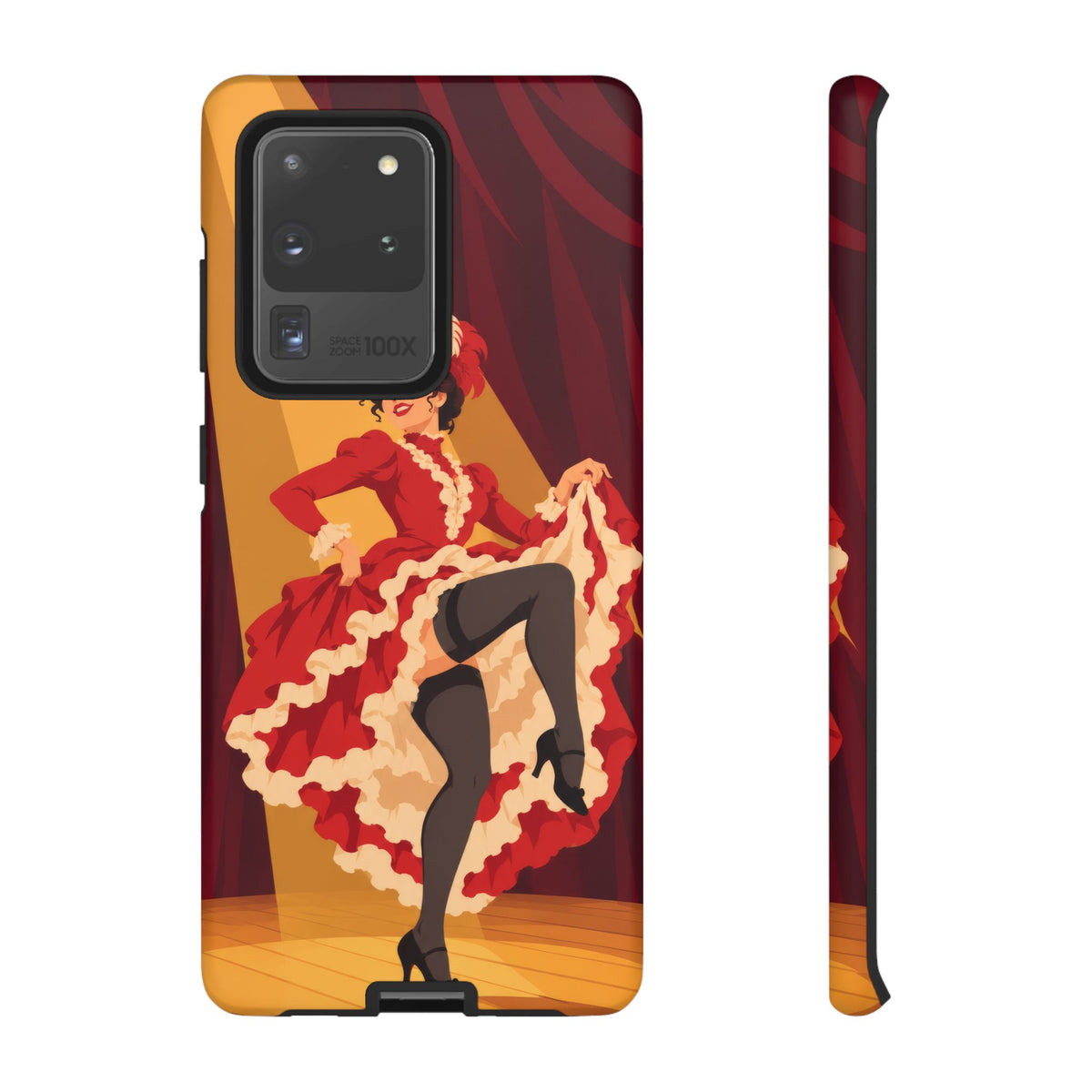 Moulin Rouge Dancer — Crimson Cabaret Samsung Galaxy Tough Case | cabaret dancer