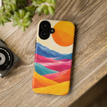 Solstice Ribbons iPhone Tough Case | sunscape