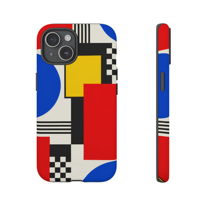 Primary Frequency iPhone Tough Case | Primary Color Geometry