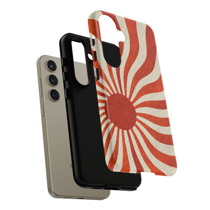 Terracotta Sunburst Samsung Galaxy Tough Phone Case