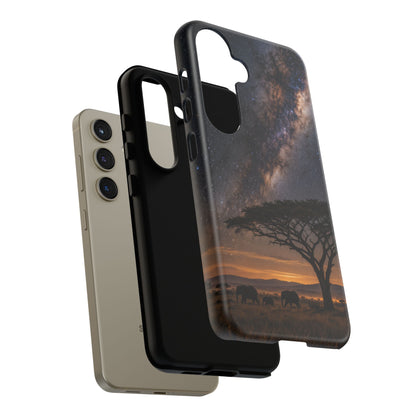 Milky Way over the Plains Samsung Galaxy Tough Case
